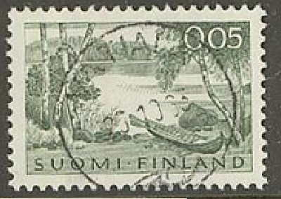 1963 5p rantamaisema kaunis