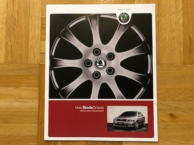 Esite Skoda Octavia lisävarusteet 2004/2005