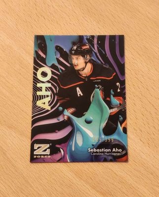 2024-25 Metal Sebastian Aho Z-Force Rave /399