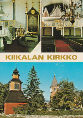 KIRKKOKORTTI - KIIKALAN KIRKKO