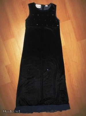 Mekko 128 cm plyysi