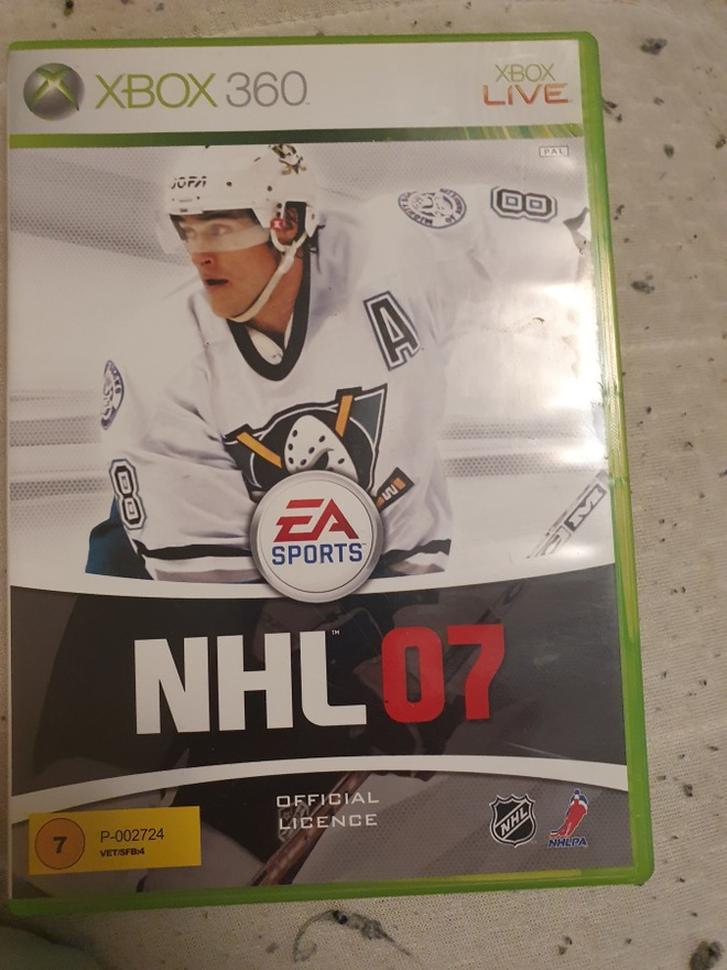 Xbox 360 nhl 07 peli