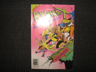 MARVEL*RYHMÄ-X 4/1990 Pääosassa:Uudet Mutantit!