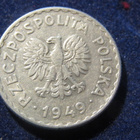 1 zloty 1949. Puola-Poland - pikkukuva 2