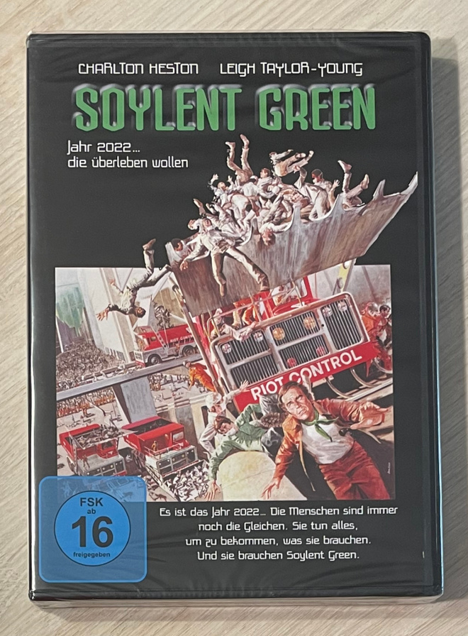 Richard Fleischer: SOYLENT GREEN (1973) Charlton Heston
