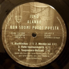 ISMO ALANKO :: KUN SUOMI PUTOS PUUSTA :: VINYYLI LP 1990 - pikkukuva 4