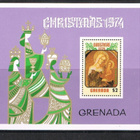 Grenada 1974 - Joulu Christmas ++ sarja ja blokki - pikkukuva 1
