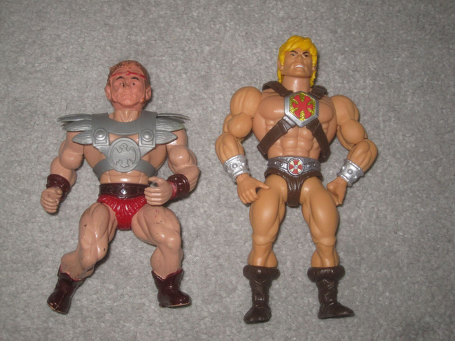 Galaxy Fighters/Anobe - Motu knock-off figuuri + He-Man 2020