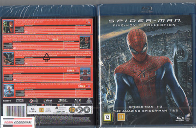 Spider-Man Five-Movie Collection	(65 798)	UUSI	-FI-	BLU-RAY