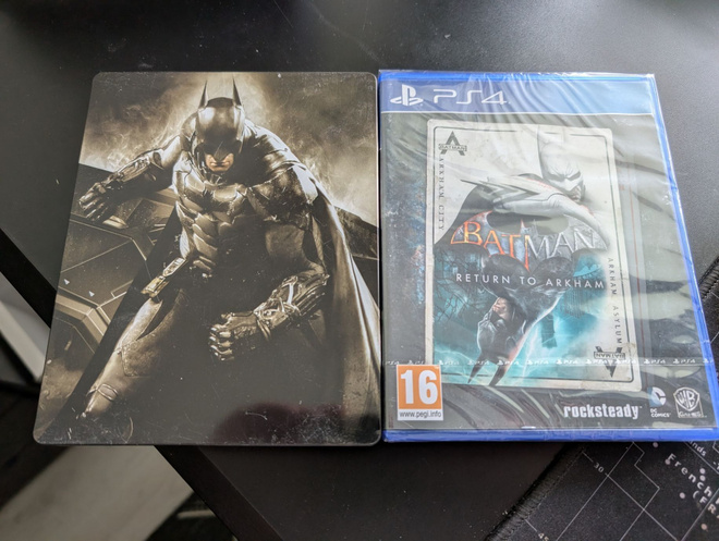 Batman Arkham-paketti (Steelbook + Uusi peli)