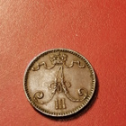 *Suomi *  1 penniä  *1892 *   Copper/Kupari *1+ - pikkukuva 2