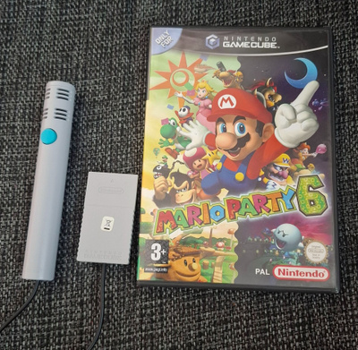 Mario party 6 mikrofonilla *ei ohjekirjaa*