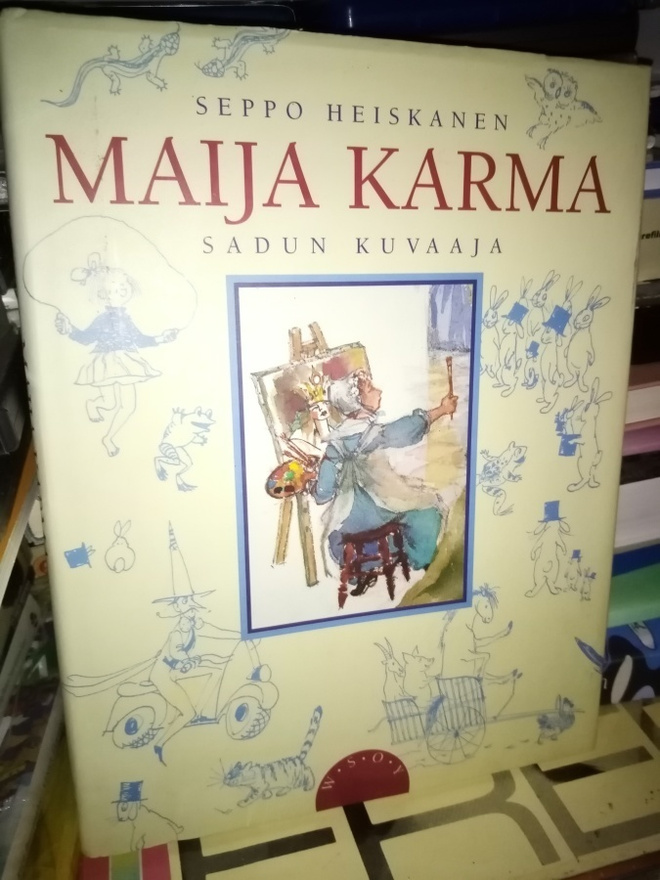 Seppo Heiskanen: MAIJA KARMA sadun kuvaaja (Sis.postikulut)