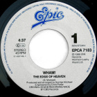 Wham : The Edge Of Heaven - 7" - pikkukuva 2
