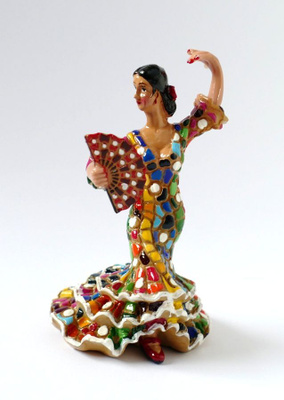 Olé Mosaic Espanjalainen koristefiguuri