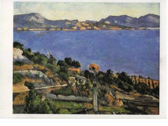 kortti °/** Cézanne Paul Maisema ym. - eril. taidekortteja