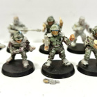 WH40K - 13kpl Rogue Trader Imperial Guard figuuria [K6] - pikkukuva 3