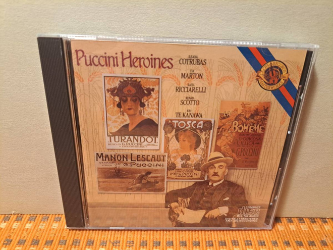 Kiri Te Kanawa,Cotrubas,Marton,Scotto:Puccini Heroines CD