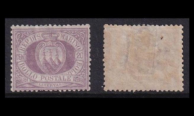 San Marino 29 * Vaakuna 20 C (1894)