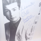 Fanikortti Saska Helmikallio  ( SIGNED  / NIMIKIRJOITUS  ) - pikkukuva 2