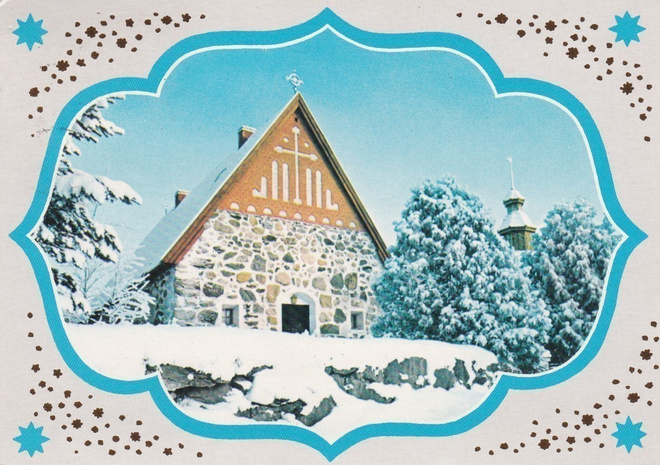 KIRKKOKORTTI - TAMPERE - AITOLAHDEN VANHAKIRKKO - 1