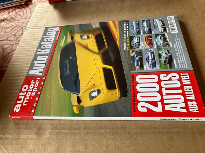 AUTO MOTORSPORT AUTO KATALOG 2003 HYVÄ