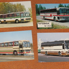 1980-luku Wiima bussi esite  4 kpl - KUIN UUSI - linja-auto - pikkukuva 1