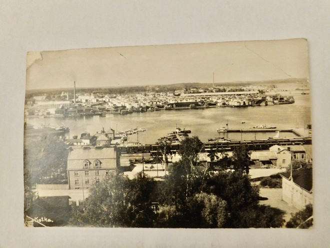 VANHA Postikortti Kotka 1939