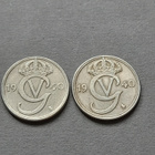 Ruotsi 50 öre 1940,2kpl - pikkukuva 2