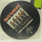 IRON MAIDEN 2 MINUTES TO MIDNIGHT VG+ PICTUREVINYL 12" SING - pikkukuva 2