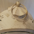 Valkoinen metalllinen enkeli lyhty - pikkukuva 3