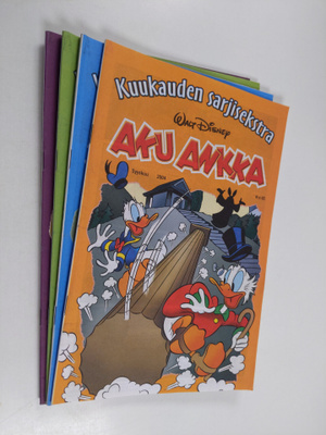 Aku Ankka : Kuukauden sarjisekstra: Helmikuu 2004 ; Touko...