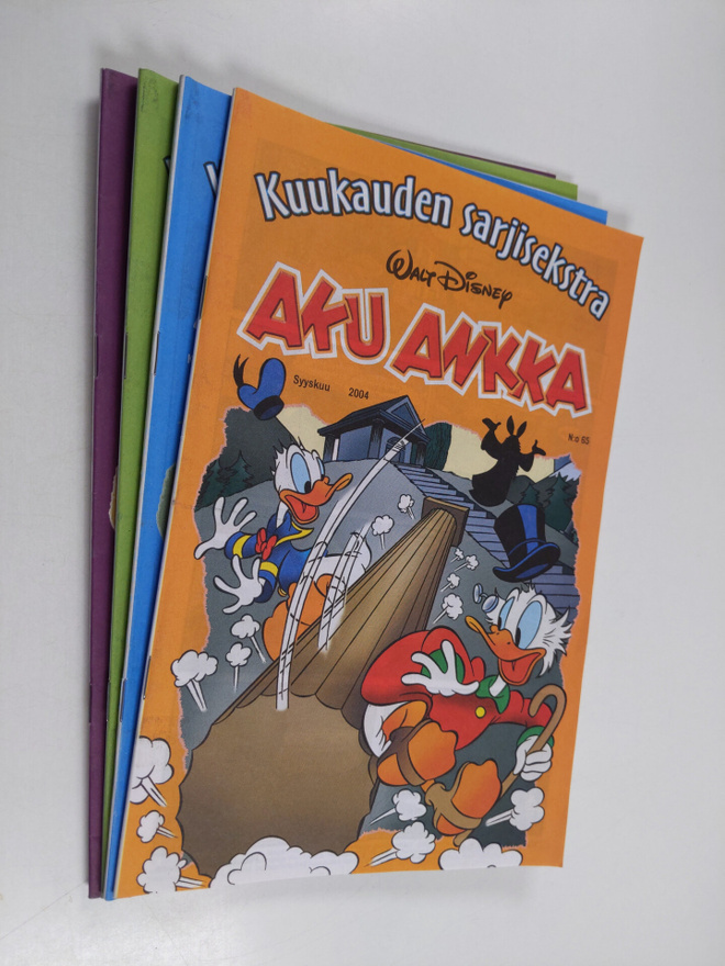 Aku Ankka : Kuukauden sarjisekstra: Helmikuu 2004 ; Touko...