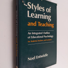 Noel James Entwistle : Styles of learning and teaching : ... - pikkukuva 1