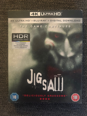 Jigsaw 2014 Lionsgate 4K UHD+BLU-RAY