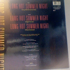 J.T. TAYLOR :: LONG HOT SUMMER NIGHT :: VINYYLI MAXI 12"1991 - pikkukuva 2
