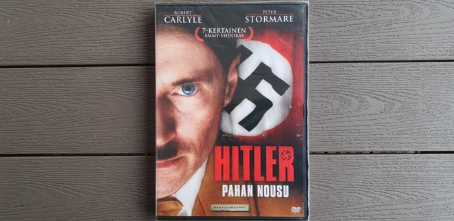 DVD: Hitler: Pahan Nousu (Robert Carlyle 2003) UUSI