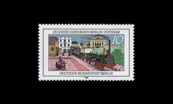 Berlin 822 ** Berlin-Potsdam rautatie 150v (1988)