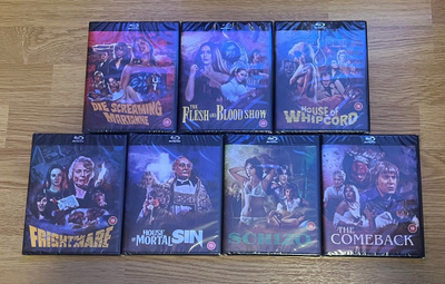 The Horror Films of Pete Walker (7x Blu-ray) UUSI