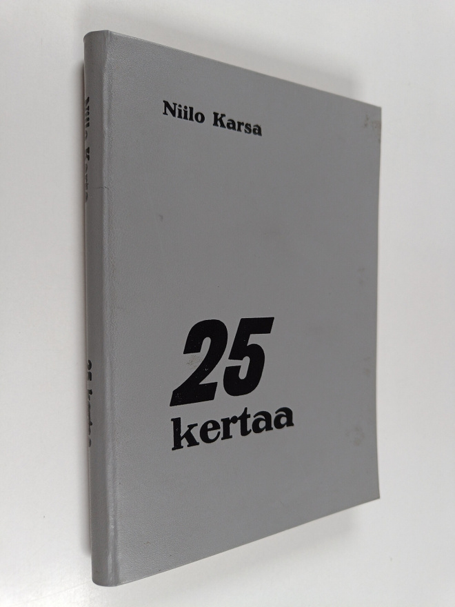 Niilo Karsa : Kaksikymmentäviisi kertaa
