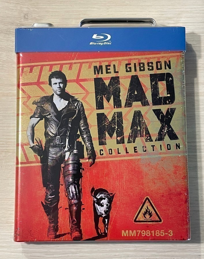 Mad Max -kokoelma (Blu-ray) Limited Gas Tin Edition (UUSI)