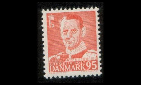 Tanska 350 ** Frederik IX 95 öre (1953)