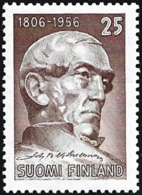 1956 J.V. Snellmanin syntymästä 100 v ** LaPe 455