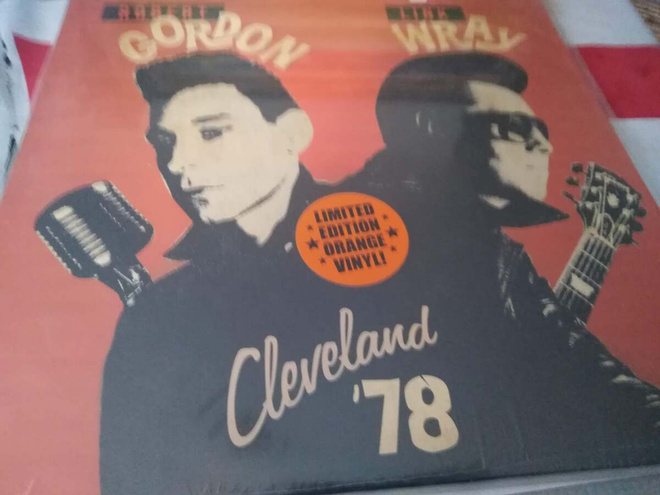 Robert Gordon Link Wray Cleveland  ´78 Orange vinyl