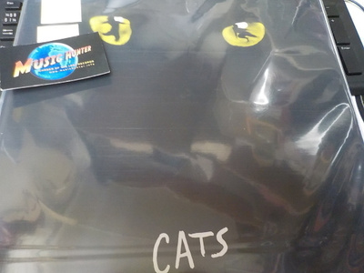 A.L WEBBER - CATS 1ST GER - 81 PRESS GATEFOLD 2LP M-/EX+
