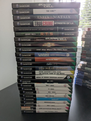 25 kpl Nintendo GameCube pelejä!