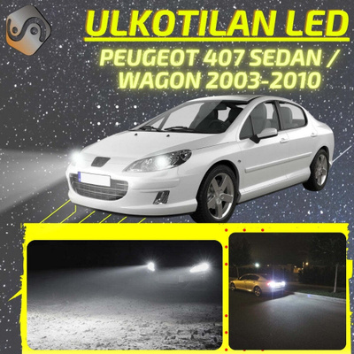 407 SEDAN / WAGON 2003-2010 Ulkoiset LED -valot