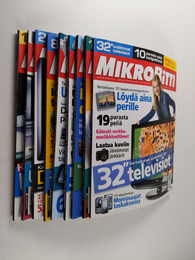 Mikrobitti vuosikerta 2007 (puuttuu nrot 4 ja 10)