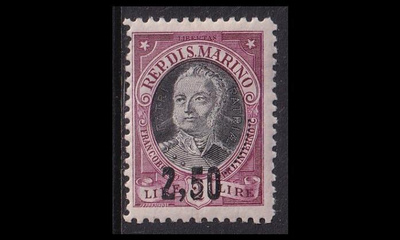 San Marino 134 ** Onofri 2.50/2 L (1927)