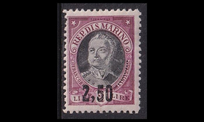 San Marino 134 ** Onofri 2.50/2 L (1927)